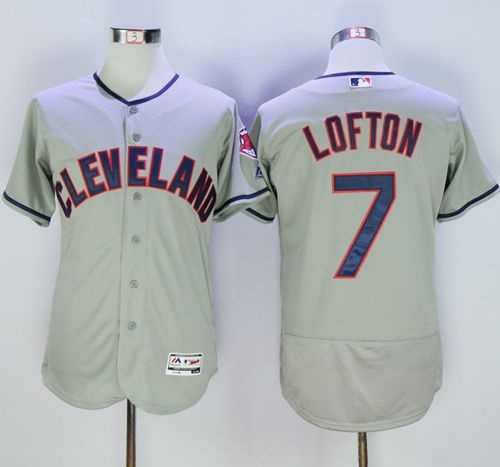 Cleveland Indians #7 Kenny Lofton Gray 2016 Flexbase Collection Stitched Baseball Jersey,We sell and wholesale Cleveland Indians #7 Kenny Lofton Gray 2016 Flexbase Collection Stitched Baseball Jersey on line form chian!